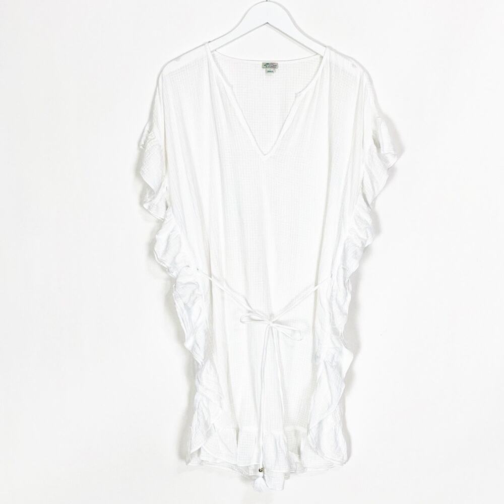 J. Crew Side Ruffle Tunic - Picture 2 of 9